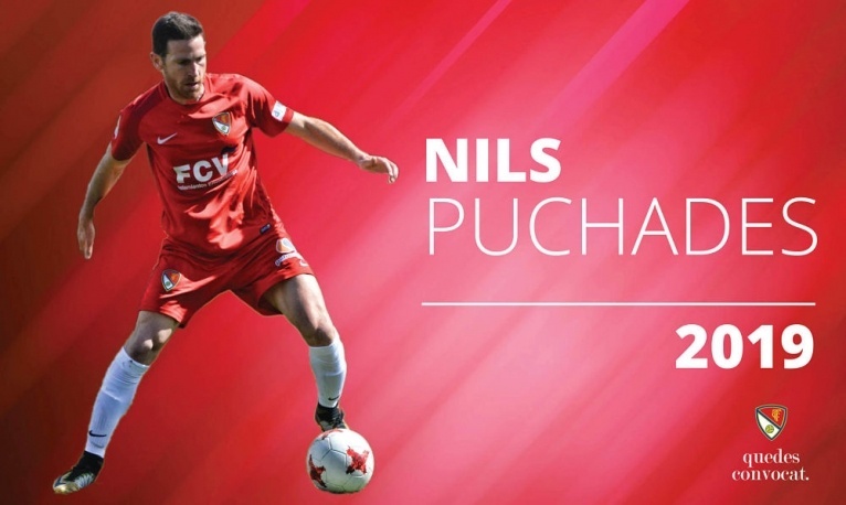 El Terrassa FC renova Nils Puchades per una temporada