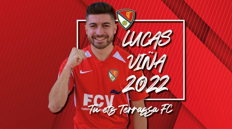 Lucas Viña també renova amb el Terrassa FC