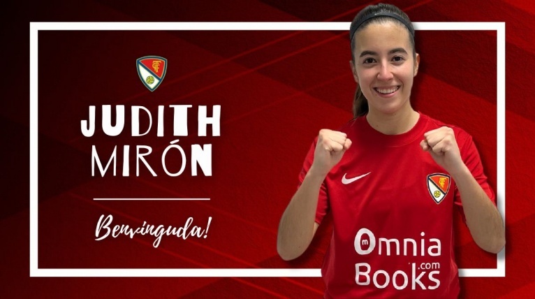 Judith Mir&oacute;n, nova jugadora del Terrassa FC femen&iacute;