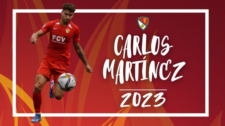El Terrassa FC renova el davanter Carlos Mart&iacute;nez