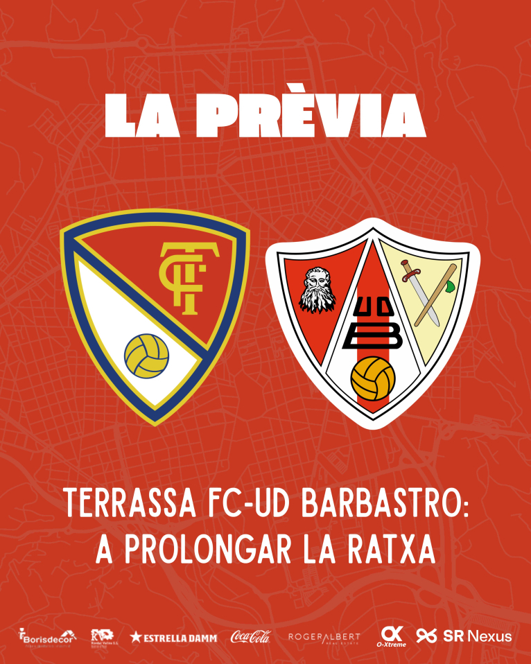 Terrassa FC-Barbastro: a prolongar la ratxa