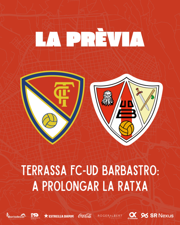 Terrassa FC-Barbastro: a prolongar la ratxa