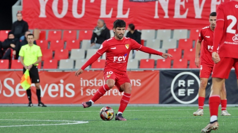 Empat del Terrassa FC (2-2) contra el CE Manresa a l'Estadi Ol&iacute;mpic