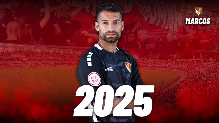 Marcos renova amb el Terrassa FC per jugar la tercera temporada de terrassista