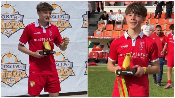 Tomeu Sim&oacute; i Marc Gal&aacute;n, m&agrave;xims golejadors del Costa Daurada Cup