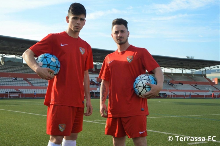 El filial del Terrassa FC es reforça amb els fitxatges Gorrea i Gonzalo