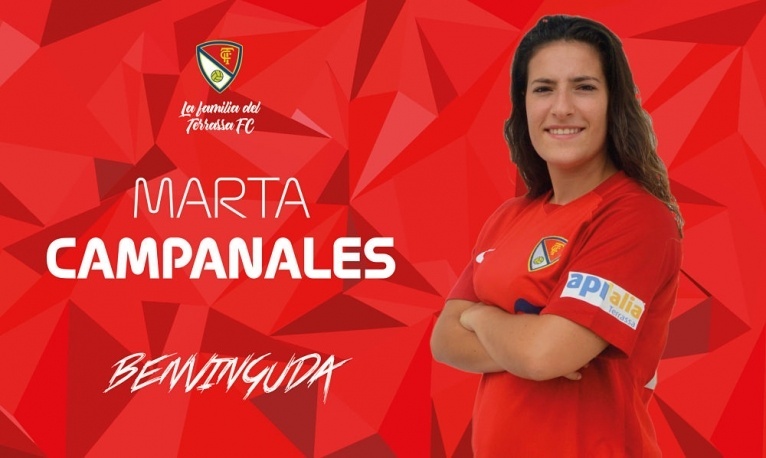 La lateral Campa, onzè fitxatge del Terrassa FC femení 19/20