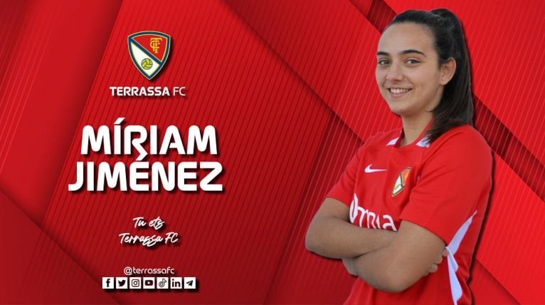 Míriam Jiménez, cedida pel Cerdanyola FC al Terrassa FC