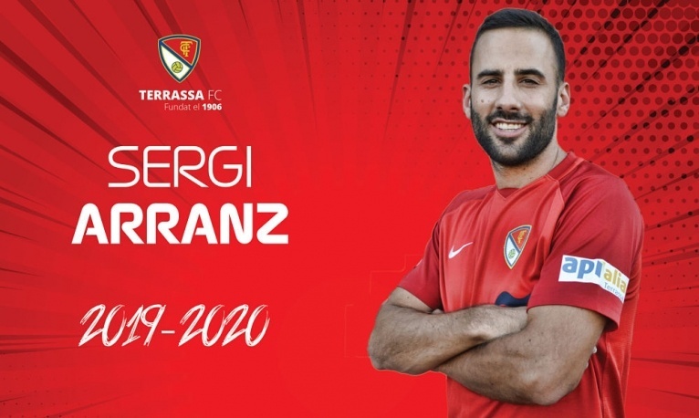 Sergi Arranz renova i continuarà al Terrassa FC