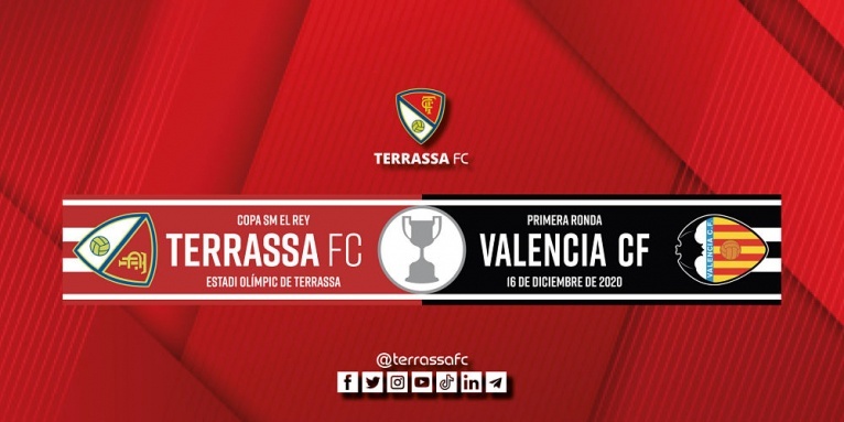 A la venda la bufanda commemorativa del Terrassa FC-Valencia CF!