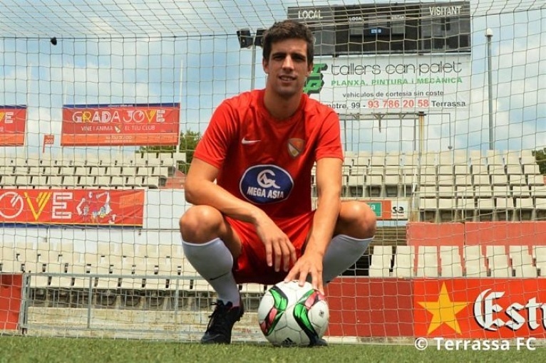 Alberto Górriz: “Estic molt content de jugar al Terrassa FC”