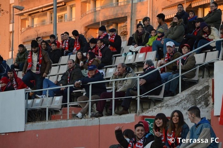 Rècord de temporada: 1.652 espectadors a les grades de l’Estadi Olímpic