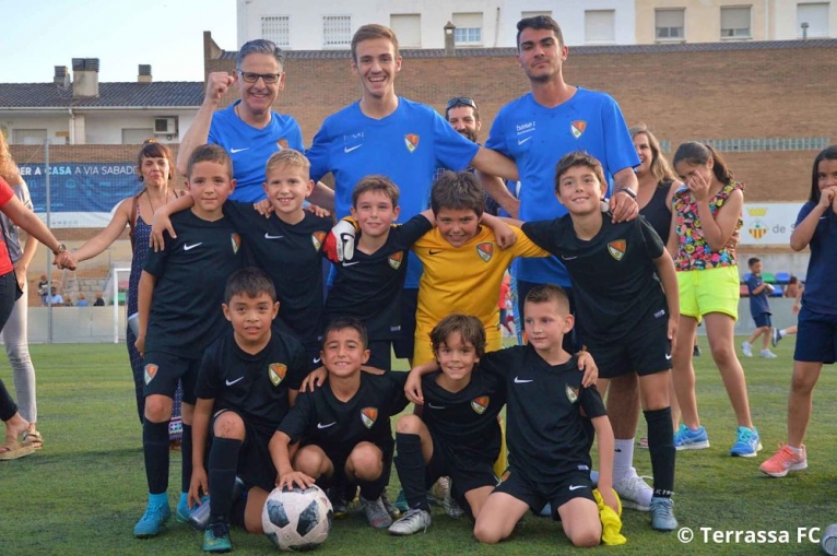 El Prebenjamí A del Terrassa FC es proclama campió a Sabadell!