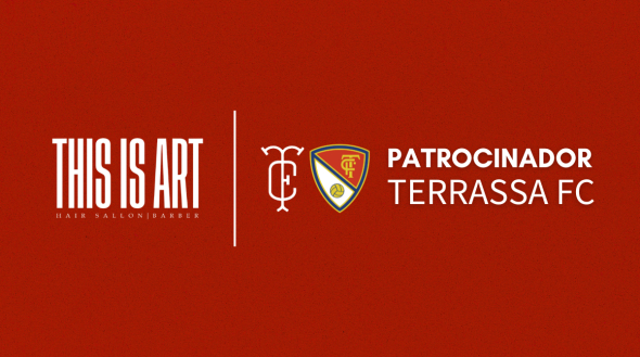 Nou acord de patrocini: This Is Art s&rsquo;uneix al Terrassa FC amb descompte directe per als socis terrassistes