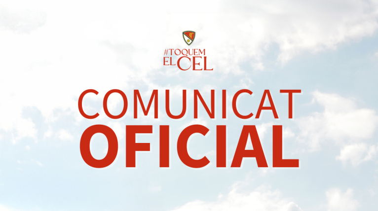 Comunicat oficial: Fi de la relació contractual amb Chus Trujillo