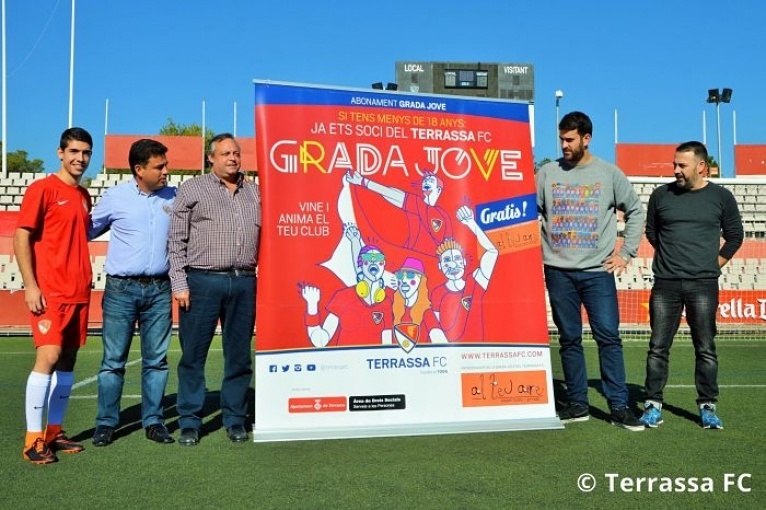 Si tens menys de 18 anys, fes-te’n soci gratis del Terrassa FC