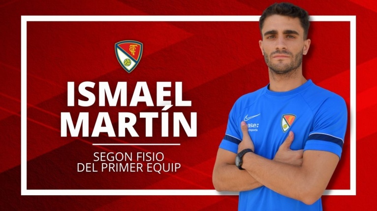 El madrileny Ismael Martín, segon fisioterapeuta del Terrassa FC