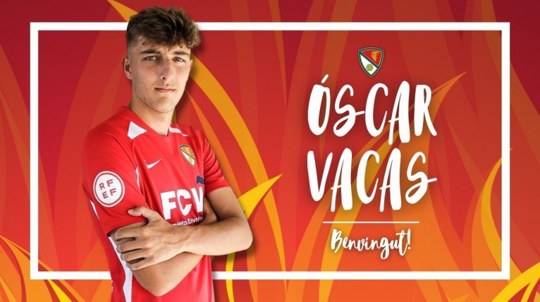 El migcampista &Oacute;scar Vacas s&rsquo;incorpora al Terrassa FC