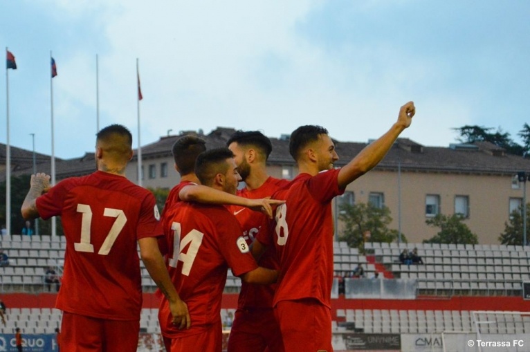 El Terrassa FC torna a guanyar (2-0) i encadena ja 4 triomfs seguits a casa!