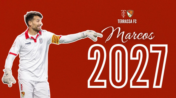 Marcos P&eacute;rez 2027: el millor porter de la categoria seguir&agrave; sent terrassista