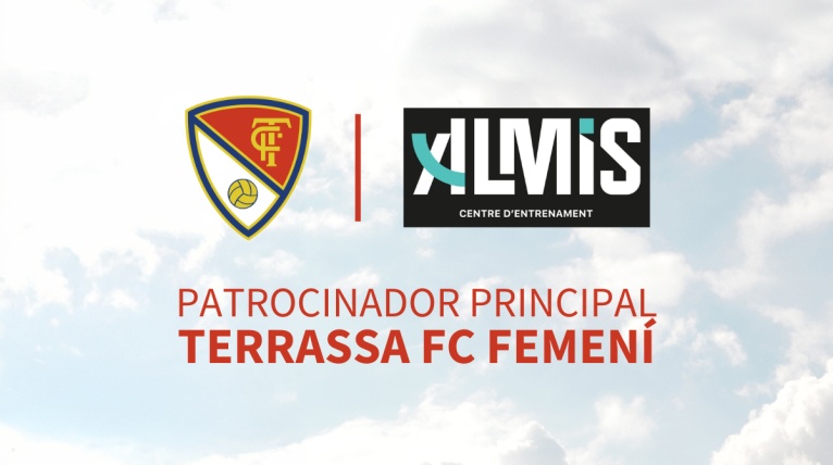 Almis es converteix en el nou patrocinador de la samarreta del Terrassa FC femení