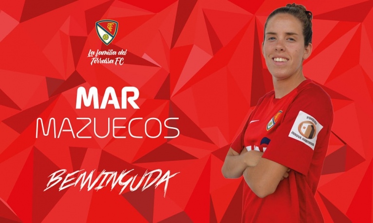 El Terrassa FC fitxa la lateral esquerre Mar Mazuecos