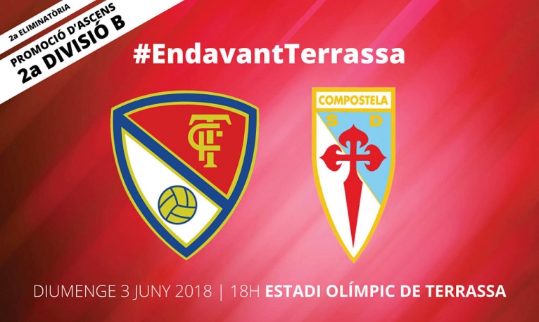 Terrassa FC-SD Compostela, no et perdis la 2a ronda del &#039;play-off&#039; a Segona B!