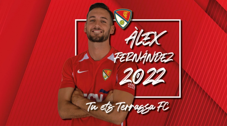 Àlex Fernández també formarà part del Terrassa FC 21/22