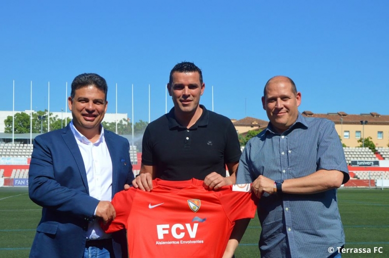 Xevi Molist, presentat com a entrenador del Terrassa FC 19/20