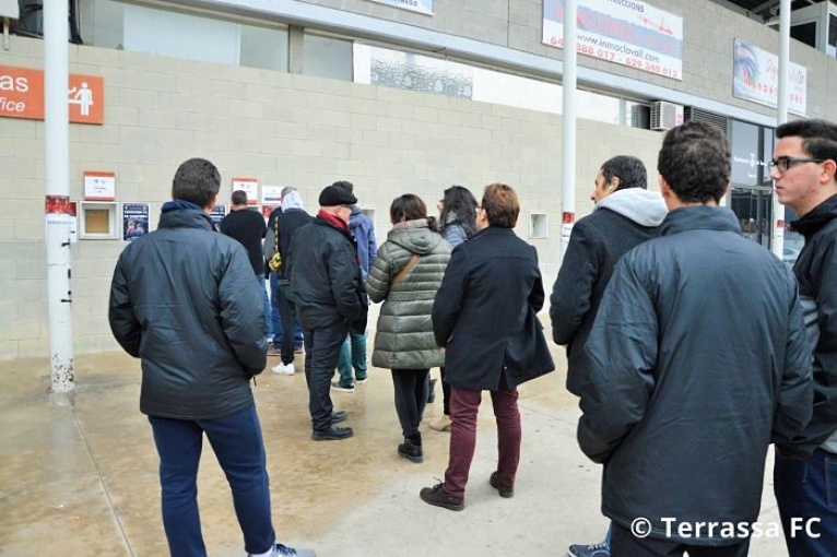 A l’estiu, horari especial a les oficines del Terrassa FC