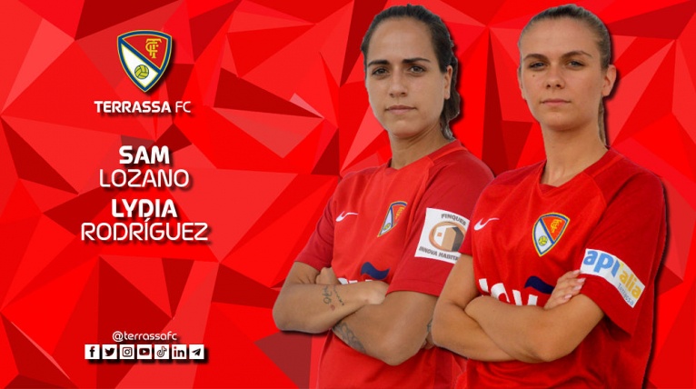 El Terrassa FC femení renova la central Sam i la migcampista Lydia