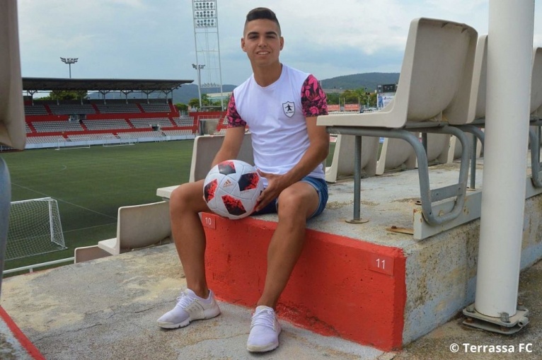 David Virgili formarà part de la pretemporada del Terrassa FC 19/20