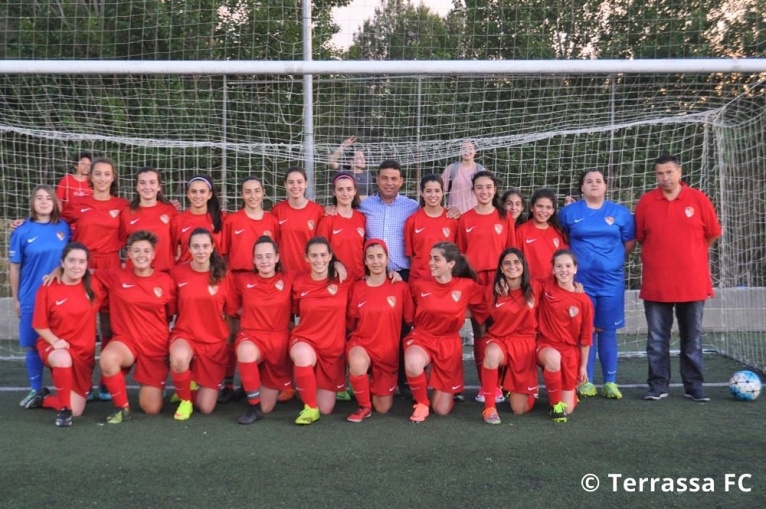 Els equips femenins del Terrassa FC ja comencen a rodar