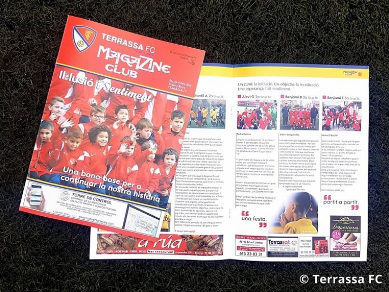 &#039;Il·lusió i sentiment&#039;, segon número de la revista oficial del Terrassa FC