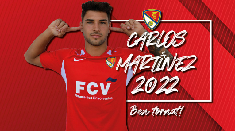 El davanter Carlos Martínez torna al Terrassa FC