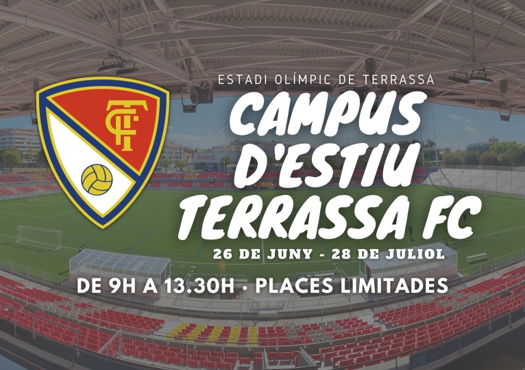 Obertes les incripcions del Campus d'estiu del Terrassa FC 2023!
