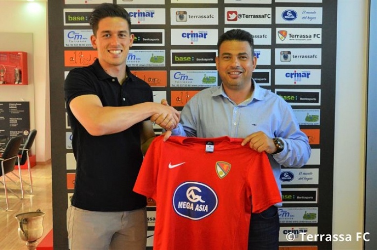 El porter egarenc Sergi Tienda fitxa pel Terrassa FC