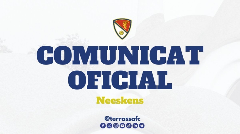 Neeskens tanca una etapa de dues temporades al Terrassa FC